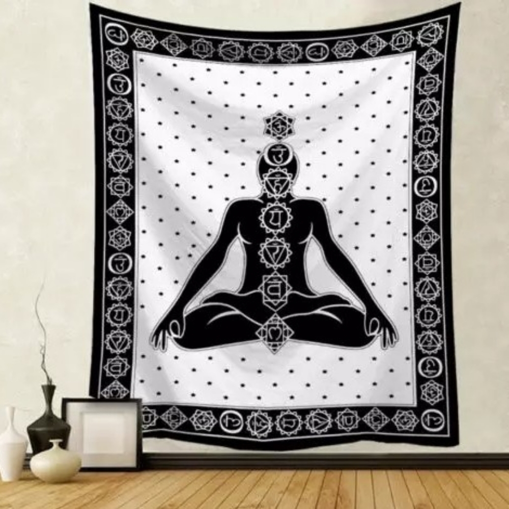 Chakra Yoga Tapestry